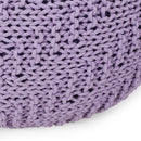 Bordeaux - Knitted Round Pouf Ottoman by Unique Piece Furniture