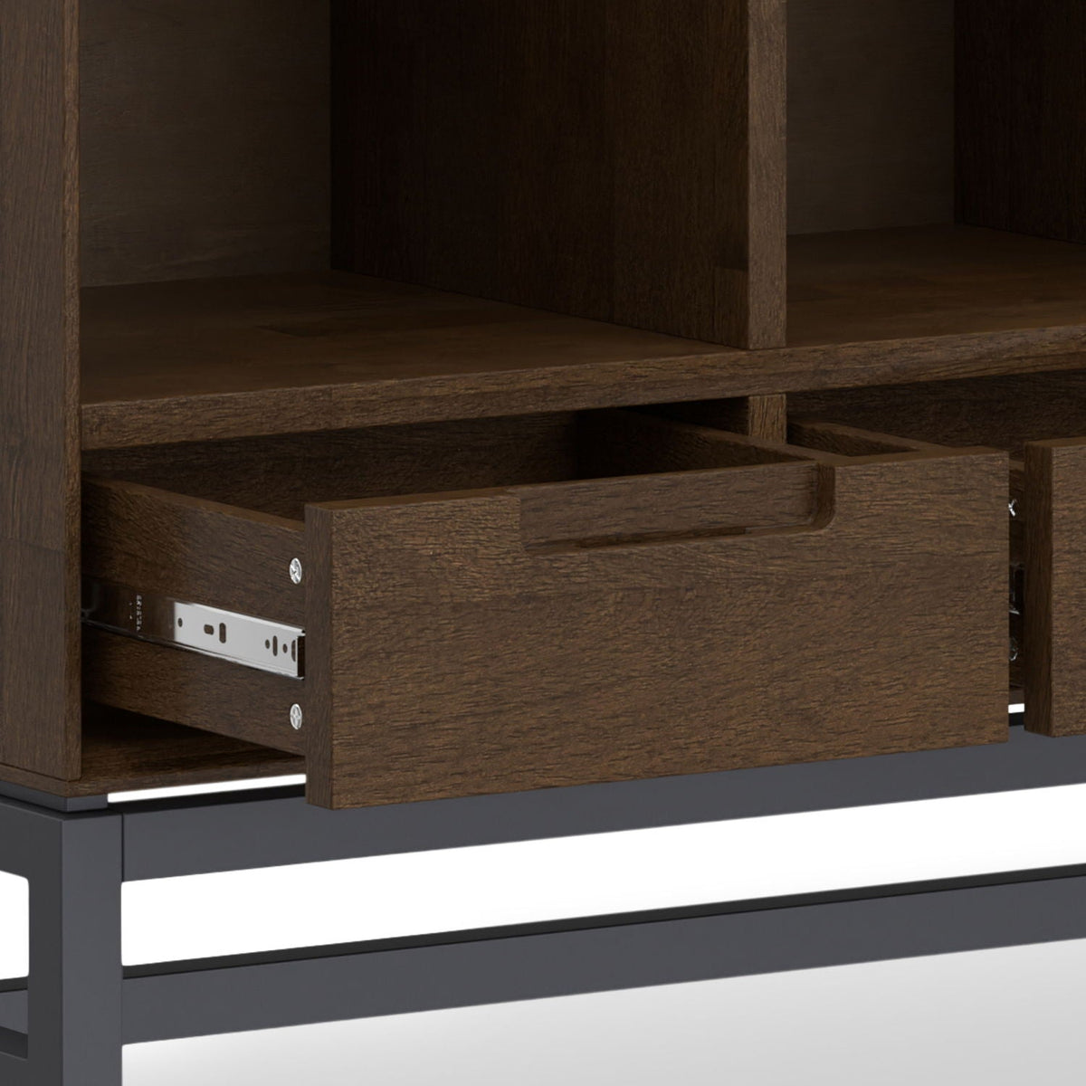 Banting - 9 Cube Bookcase With Drawers - Walnut Brown, photo 2 of 12