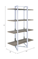 Libby Rectangular Etagere Bookshelf