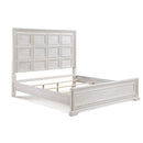 Geometric Design Headboard Panel Bed by HouseOfZazla