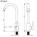 Modern Kitchen Sink Faucet With Single Handle