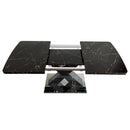 Modern Rectangle Dining Table With Stretchable TopAnd X Shape Legs by HouseOfZazla