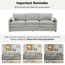 Cozy Upholstered 3 Seater Sofa Cushion For Living Room by Unique Piece Furniture