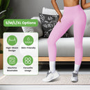 Women\'s High Waist Workout Leggings Tummy Control Compression Yoga Tight Pants Gym Pants Athletic Running Leggings with 25In Inseam No Front Seam