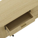 Olivia - Double Dresser With 6 Drawers - Oak by HouseOfZazla