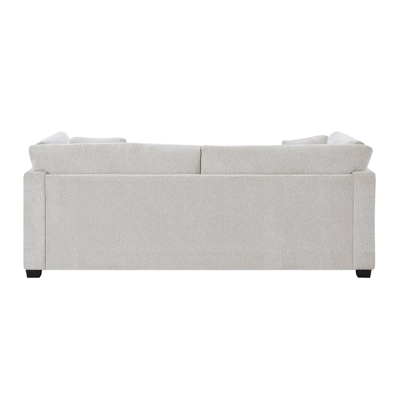 83.5" Modern Flared Arms Sofa (Beige), photo 6 of 10