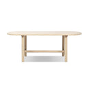 Milo - 8 Seat Oval Dining Table - Natural by HouseOfZazla