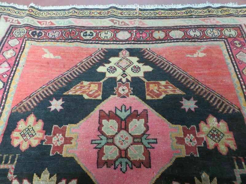 5' X 9' Antique Karabagh Caucasian Rug Handmade Wool Carpet Organic Dyes Nice