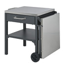 Foldable Outdoor Kitchen Cart With Storage For Patio by HouseOfZazla