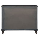 Berwick - 8 Drawer Dresser Cabinet With Felt Lined Drawers - Dark Oak by HouseOfZazla
