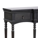 Retro Console Table With 3 Soft Close Drawers by HouseOfZazla