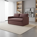 Container Furniture Direct Kathy Collection Modern Contemporary Fabric Upholstered Livingroom Loveseat Sleeper by HouseOfZazla