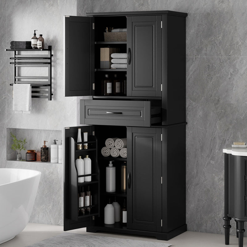 Bathroom Storage Cabinet with Multi-Functional Storage Space, photo 2 of 10