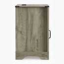 Farmhouse Nightstand, Charging Station & Storage by HouseOfZazla