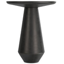 Gloria - Cast Aluminum Side Table - Black by HouseOfZazla