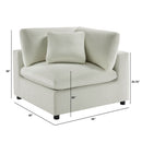 Caylie - Corner Wedge Chair by HouseOfZazla