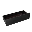 L Shaped Platform Bed With Trundle And Drawers Linked With Built In Desk by HouseOfZazla