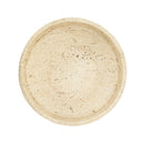 Cement Ribbed Decorative Bowl