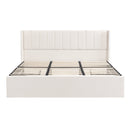 Large-Capacity Upholstered Storage Bed with Drawers by HouseOfZazla