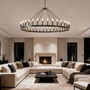 59.1 Inch 36-Light Wagon Wheel Chandelier by HouseOfZazla