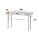 Cargo Vanity Desk With Functional Storage