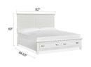 Charleston - Panel Storage Bed