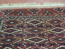 4' X 8' Antique Handmade Russian Bokhara Turkoman Yamud Wool Rug Carpet Nice