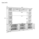 All-In-One TV Stand With Bookcase For TVs Up To 70" by HouseOfZazla