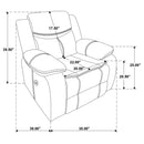 Salerno - Power Recliner Chair With USB Charging by HouseOfZazla