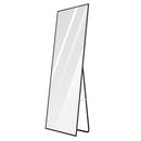 Full Length Mirror 67x25.6in Aluminum Alloy Wall Mirror Free Standing Floor Mirror Hanging Leaning Against Wall for Dressing Bedroom Living Room