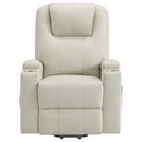 Macklin - Power Lift Massage Recliner With Heat And Dual Cupholders