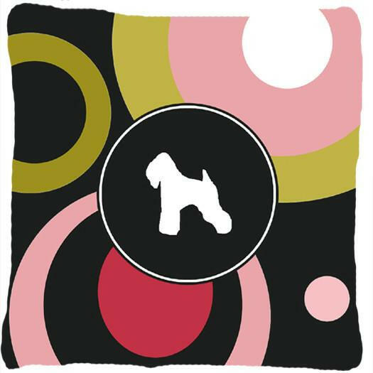 Wheaten Terrier Soft Coated Decorative   Canvas Fabric Pillow