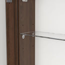 Medicine Cabinet, Wall Mounted Bathroom Mirror With Storage