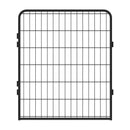 16 Panels Heavy Duty Metal Playpen with door,31.7"H Dog Fence Pet Exercise Pen for Outdoor