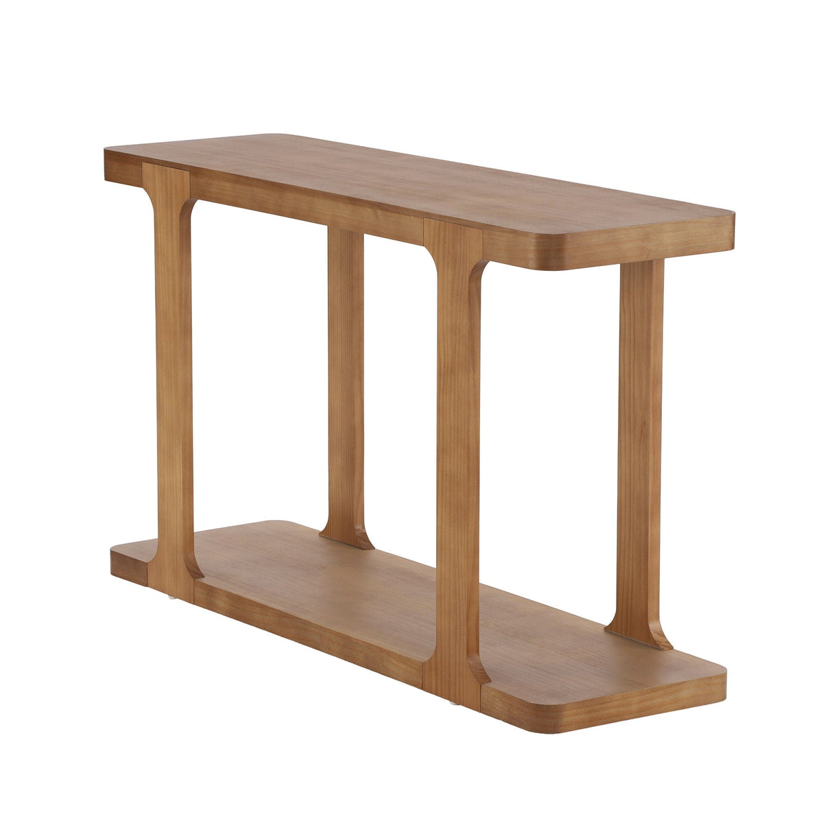 Console Table & Bottom Shelf - Walnut, photo 5 of 13