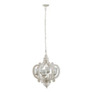 Farmhouse Chandelier, 6 Light Wood Chandelier Pendant Light Fixture With Adjustable Chain For Dining Room Living Room Entryway, Bulb Not Included by HouseOfZazla