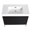 Freestanding Bathroom Vanity With Resin Sink And Storage Cabinet by HouseOfZazla