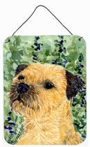 Border Terrier Aluminium Metal Wall or Door Hanging Prints