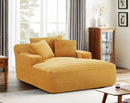 Cloudline - Oversized Chaise Lounge, Modern Comfy Couch With Full Foam Cushioning, Cozy Sleeper Sofabed by Unique Piece Furniture