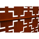 Outdoor & Indoor Metal Privacy Freestanding Decorative Screen by HouseOfZazla