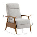 Vaughn - Push Back Recliner With Solid Hardwood Legs by Unique Piece Furniture