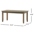 4 Person Outdoor Seating Group With Water Resistant Cushions