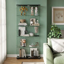 Display Cabinet With Shelf Double Doors And Lock by Unique Piece Furniture
