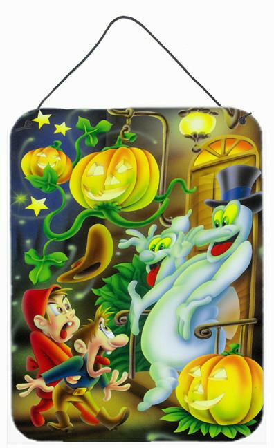 Scary Ghosts and Halloween Trick or Treaters Wall or Door Hanging Prints APH0933DS1216