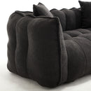 Cozy Beanbag Chair With High Resilience Foam Core For 2 by HouseOfZazla