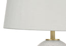 Lighting, Table Lamp, Ceramic, Transitional - White by HouseOfZazla