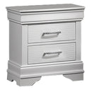 3 Piece Bedroom Set With LED Lighting, 2 Nightstands by HouseOfZazla