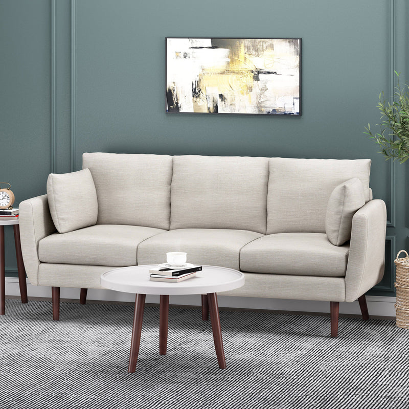 Walker Edison | Elevated Traditional Sofa Beige