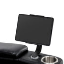 270° Power Swivel Recliner Home Theater Chair With Hidden Arm Storage, LED Light, Cup Holder, And Tray Table by HouseOfZazla