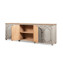 Colette - 6 Door Cabinet Sideboard - Brown by HouseOfZazla